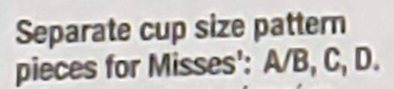 Notation for custom cup sizes