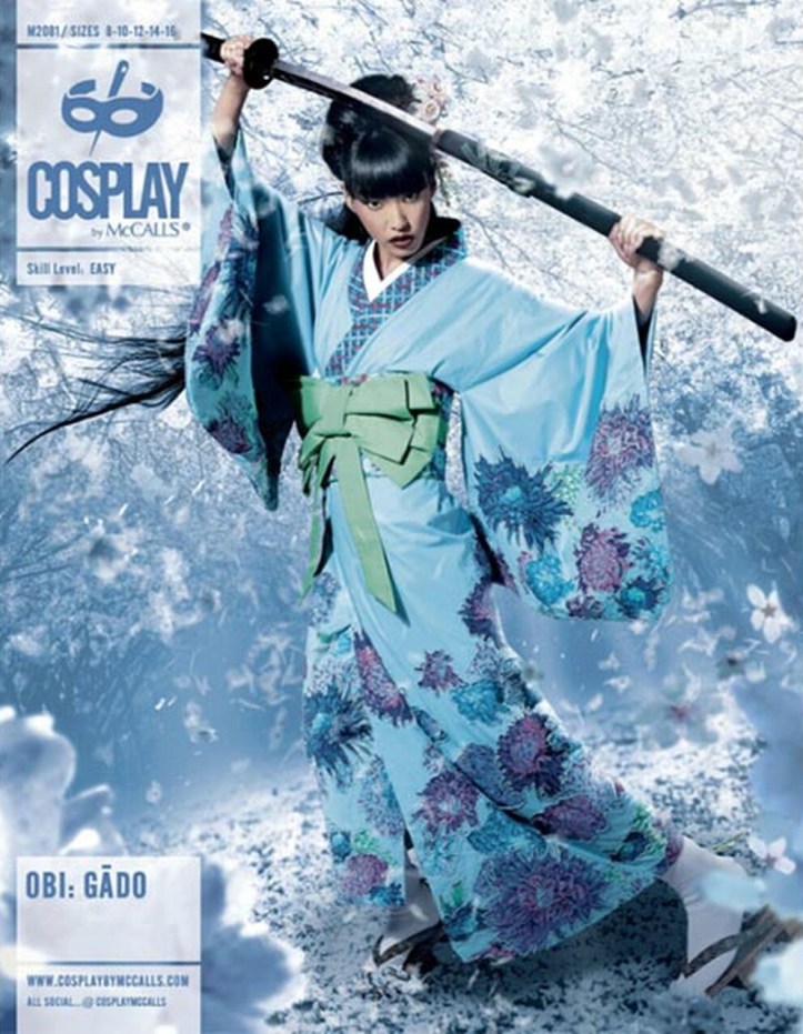 Kimono pattern from McCall's former cosplay pattern line