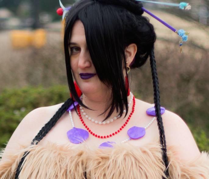 Beaded necklace using party beads