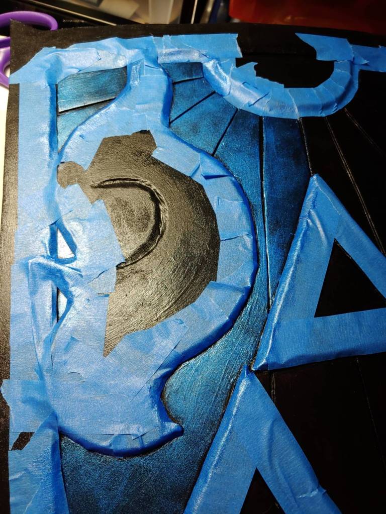 A lot of masking happens with detailed patterns