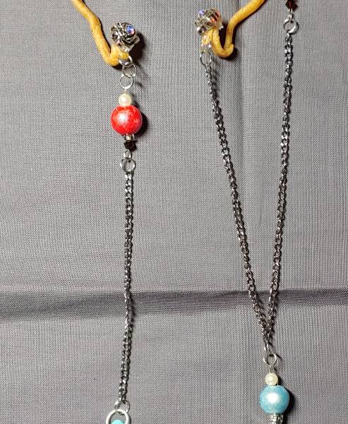 jewelry chains attached to jump rings