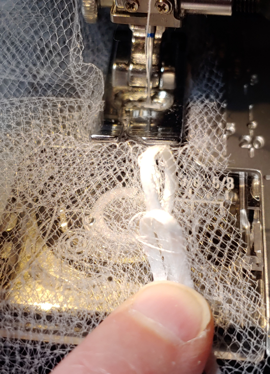 folds showing how to simulate a gathered effect.