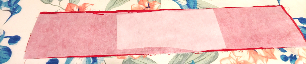 Interfacing fused with the bow body