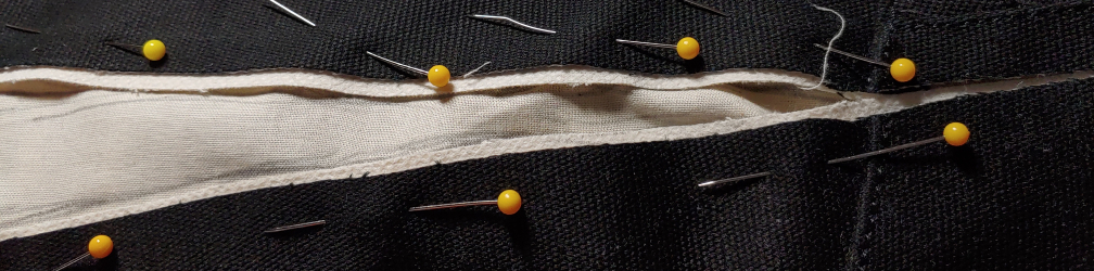 Edges marked lightly with a pen