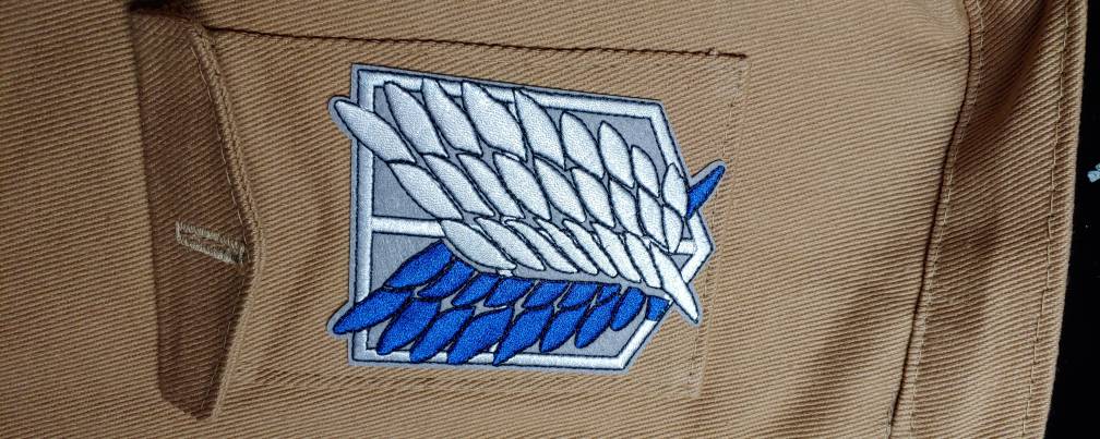 Chest pocket sewn and ironed