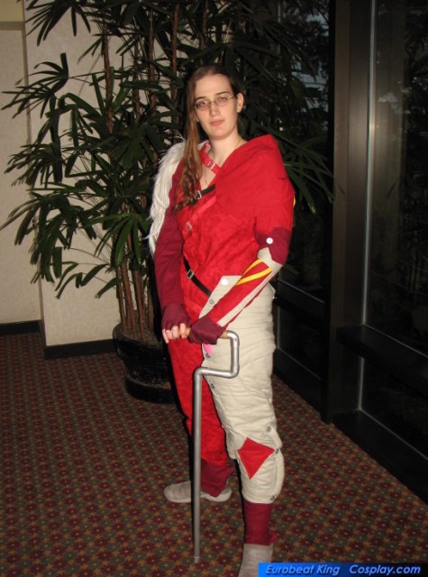 Nooj standing alone near plants